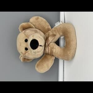 Vintage Dakin Puppy Dog Plush Rattle *